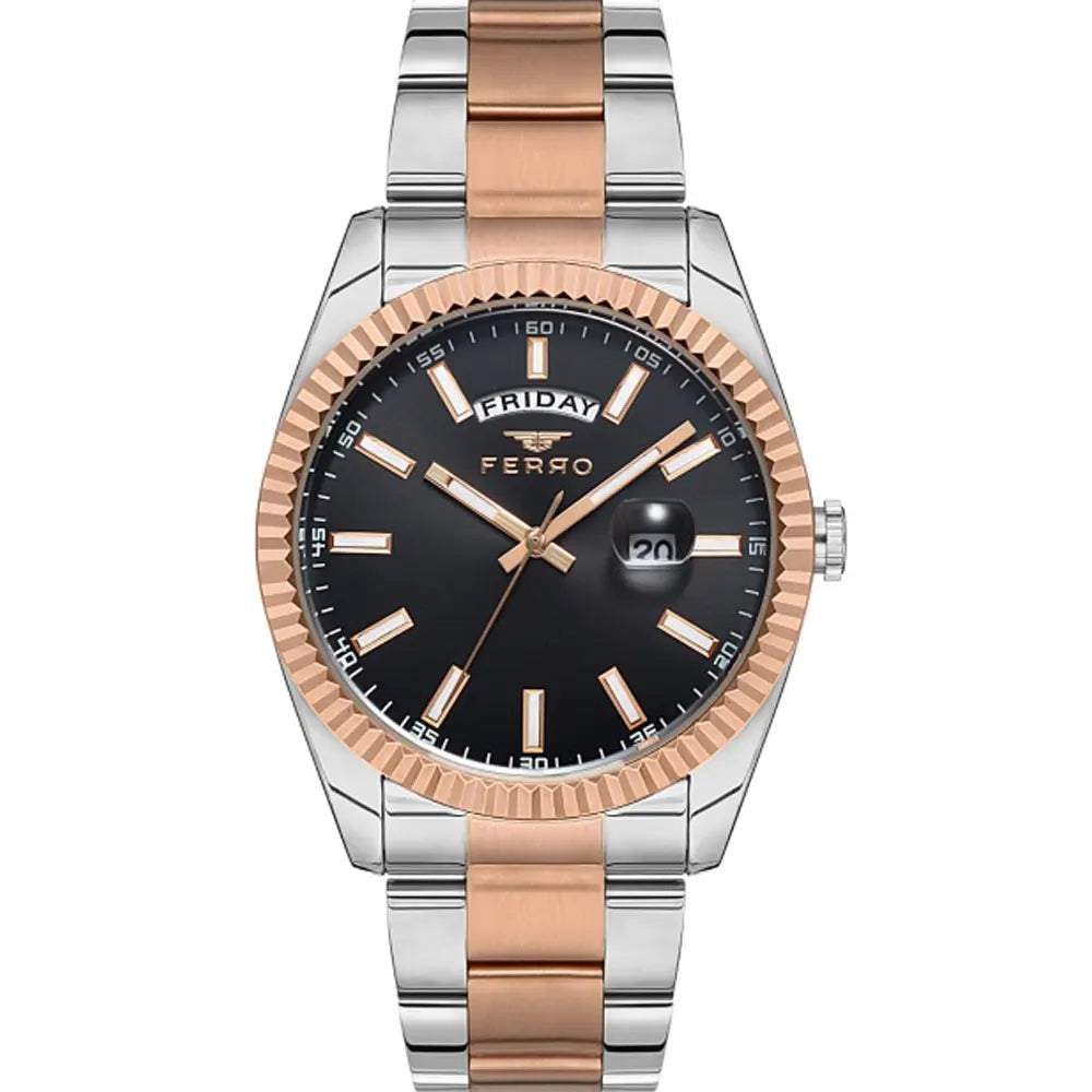 Ferro F11211A-E2 Metal Band Men Watch