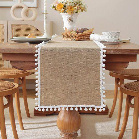 Table Runner ( Pom Pom )