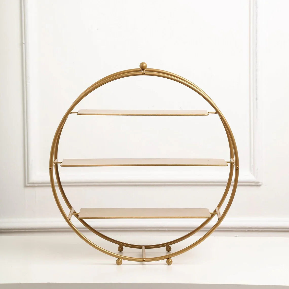 3 Tier Gold Cupcake Stand