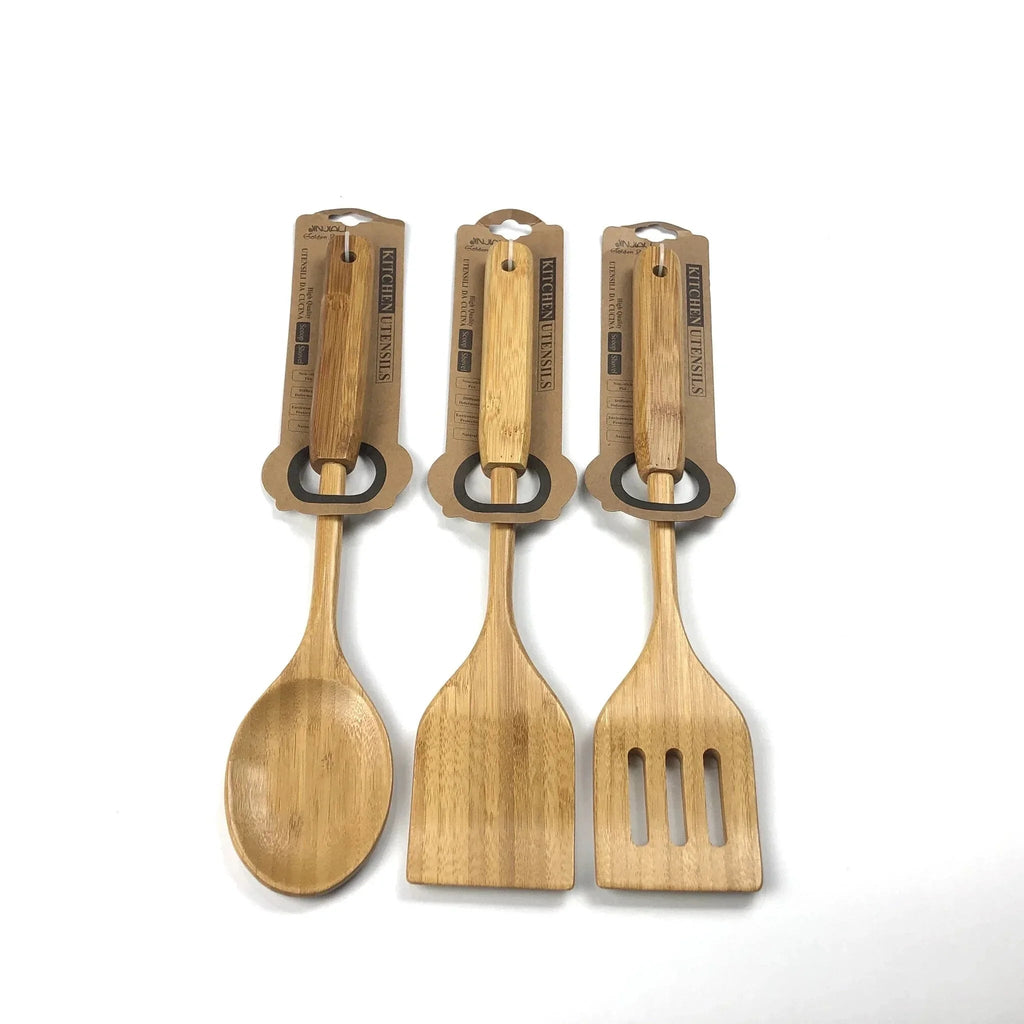 Wooden Cooking Spoons And Spatulas - Jinjiali Golden Bamboo