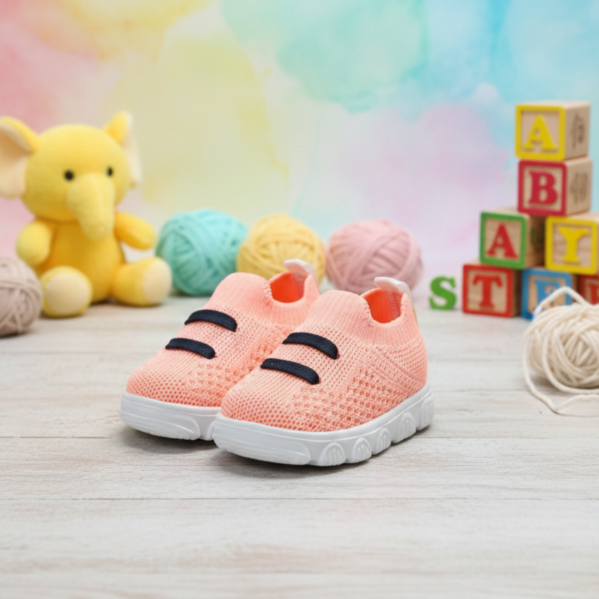 Peach Breathable Shoes 2767 A